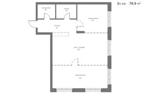 2-к квартира, вторичка, 79м2, 2/21 этаж