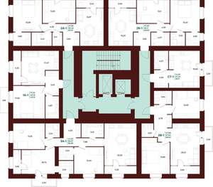 Студия квартира, вторичка, 29м2, 15/17 этаж