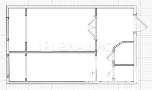 1-к квартира, вторичка, 53м2, 11/11 этаж