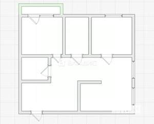 3-к квартира, вторичка, 80м2, 1/16 этаж