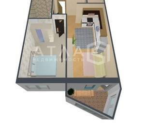 2-к квартира, сданный дом, 75м2, 11/18 этаж