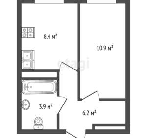 1-к квартира, вторичка, 29м2, 12/14 этаж