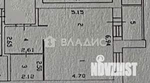 2-к квартира, вторичка, 45м2, 8/17 этаж