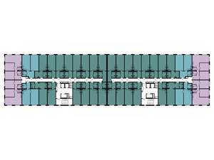 3-к квартира, строящийся дом, 75м2, 2/17 этаж