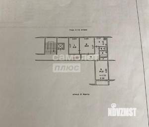 3-к квартира, вторичка, 62м2, 6/9 этаж