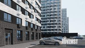 1-к квартира, строящийся дом, 43м2, 6/17 этаж