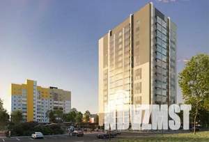 1-к квартира, строящийся дом, 41м2, 14/14 этаж