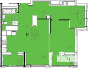 5-к квартира, сданный дом, 221м2, 17/18 этаж