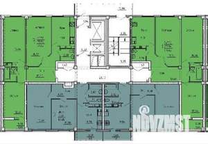 3-к квартира, строящийся дом, 80м2, 8/18 этаж