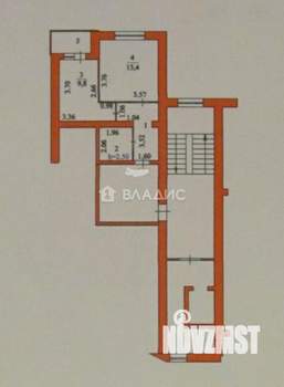 1-к квартира, вторичка, 34м2, 6/10 этаж