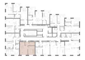 1-к квартира, вторичка, 47м2, 2/21 этаж