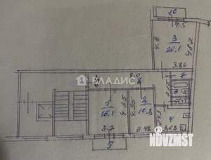 3-к квартира, вторичка, 77м2, 7/9 этаж