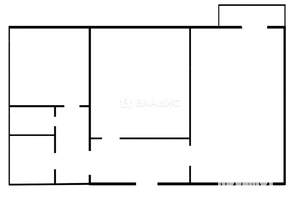 2-к квартира, вторичка, 53м2, 10/10 этаж