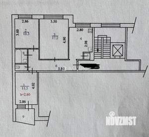 3-к квартира, вторичка, 63м2, 10/11 этаж
