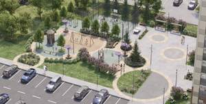 1-к квартира, строящийся дом, 39м2, 8/16 этаж