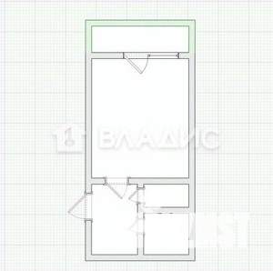 Студия квартира, вторичка, 27м2, 3/14 этаж