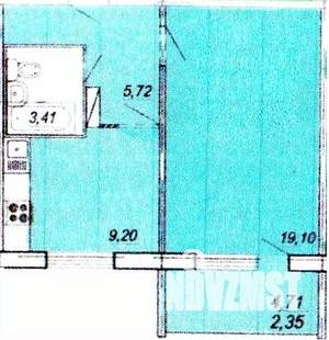 1-к квартира, вторичка, 42м2, 8/10 этаж