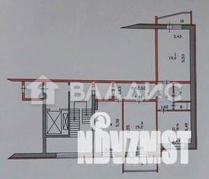 3-к квартира, вторичка, 82м2, 10/10 этаж
