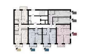 3-к квартира, вторичка, 51м2, 4/17 этаж