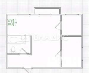 3-к квартира, вторичка, 42м2, 3/5 этаж