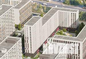 2-к квартира, строящийся дом, 74м2, 9/18 этаж