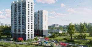 2-к квартира, сданный дом, 65м2, 14/17 этаж
