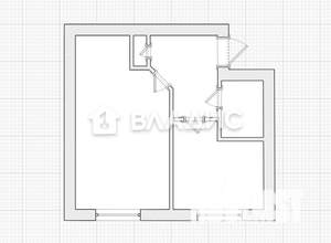 1-к квартира, вторичка, 29м2, 5/5 этаж