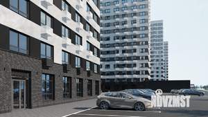 1-к квартира, строящийся дом, 43м2, 16/17 этаж