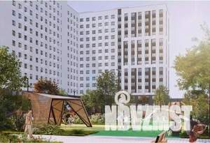 1-к квартира, строящийся дом, 34м2, 10/18 этаж