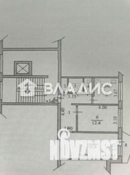2-к квартира, вторичка, 54м2, 4/9 этаж