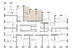 2-к квартира, вторичка, 73м2, 2/21 этаж