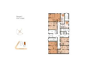 1-к квартира, вторичка, 36м2, 1/18 этаж