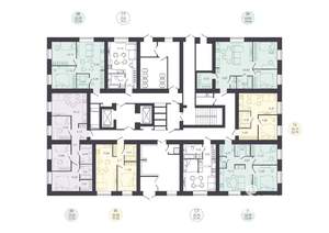 3-к квартира, вторичка, 72м2, 1/16 этаж