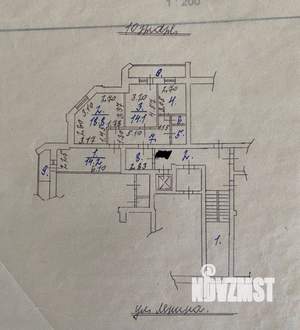 3-к квартира, вторичка, 82м2, 10/10 этаж