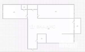 3-к квартира, вторичка, 56м2, 2/5 этаж