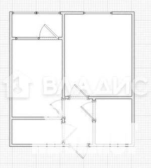 1-к квартира, вторичка, 37м2, 7/9 этаж
