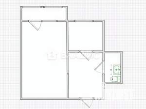 1-к квартира, вторичка, 32м2, 3/4 этаж