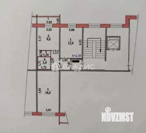 2-к квартира, вторичка, 50м2, 6/10 этаж