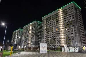 3-к квартира, строящийся дом, 75м2, 17/18 этаж