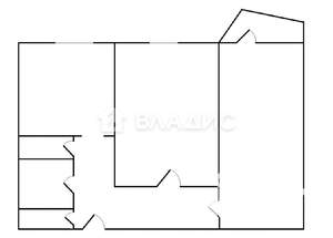 2-к квартира, вторичка, 53м2, 2/9 этаж