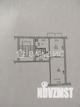 2-к квартира, вторичка, 45м2, 2/5 этаж
