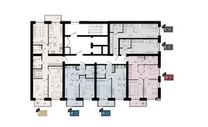 2-к квартира, вторичка, 40м2, 4/17 этаж