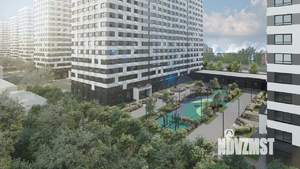 2-к квартира, строящийся дом, 64м2, 14/17 этаж