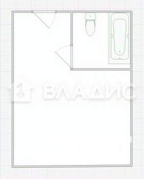 Студия квартира, вторичка, 15м2, 1/9 этаж