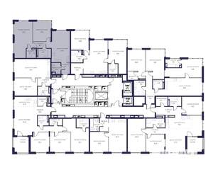 2-к квартира, вторичка, 76м2, 21/21 этаж