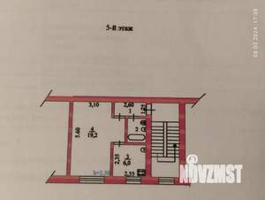 1-к квартира, вторичка, 32м2, 5/5 этаж
