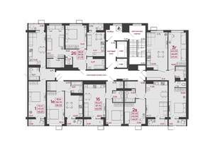 2-к квартира, вторичка, 46м2, 2/17 этаж