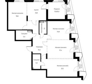 Фото квартиры на продажу (1)
