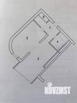 1-к квартира, вторичка, 50м2, 7/15 этаж