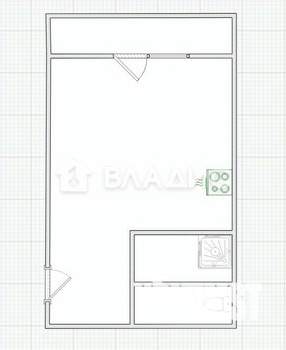Студия квартира, вторичка, 27м2, 9/14 этаж